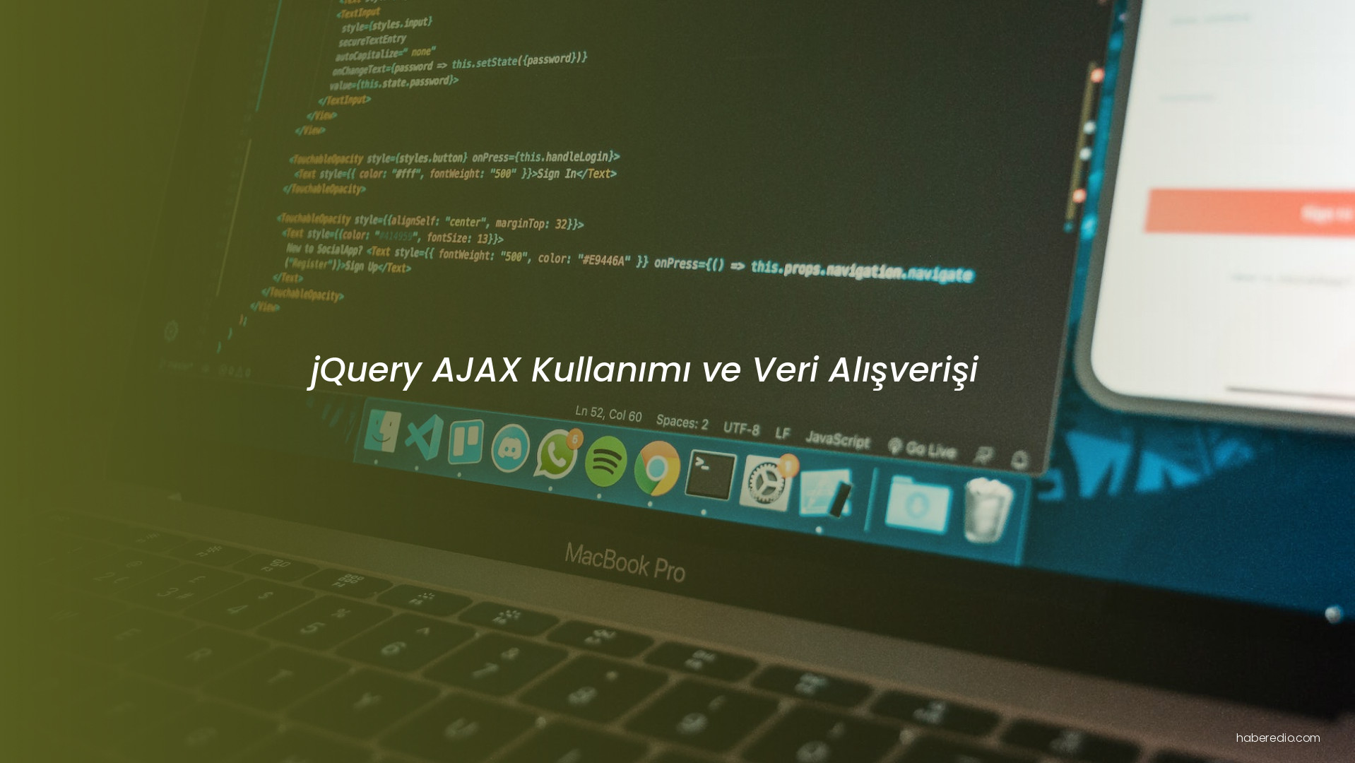 jQuery AJAX Kullanımı ve Veri Alışverişi
