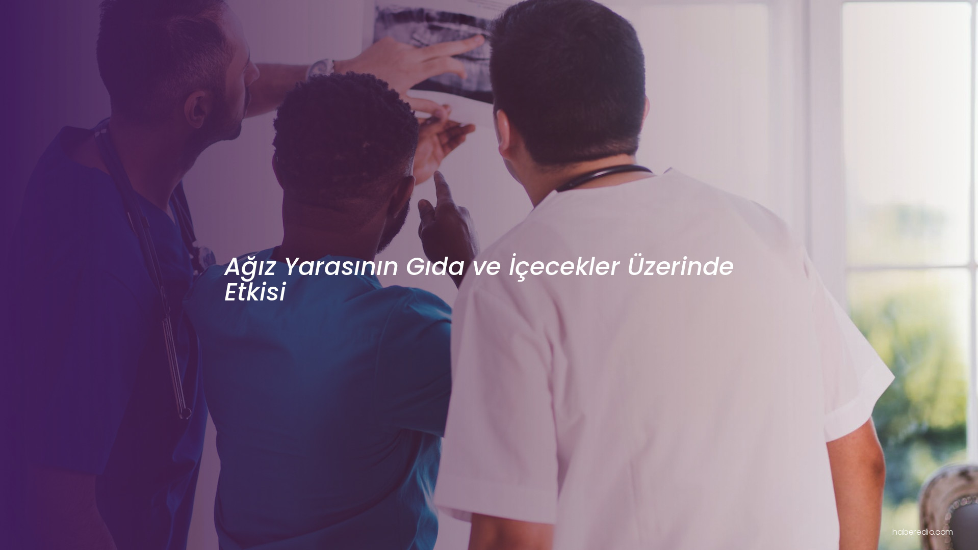 Ağız Yarasının Gıda ve İçecekler Üzerinde Etkisi Ağız Yarasının Gıda ve İçecekler Üzerinde Etkisi