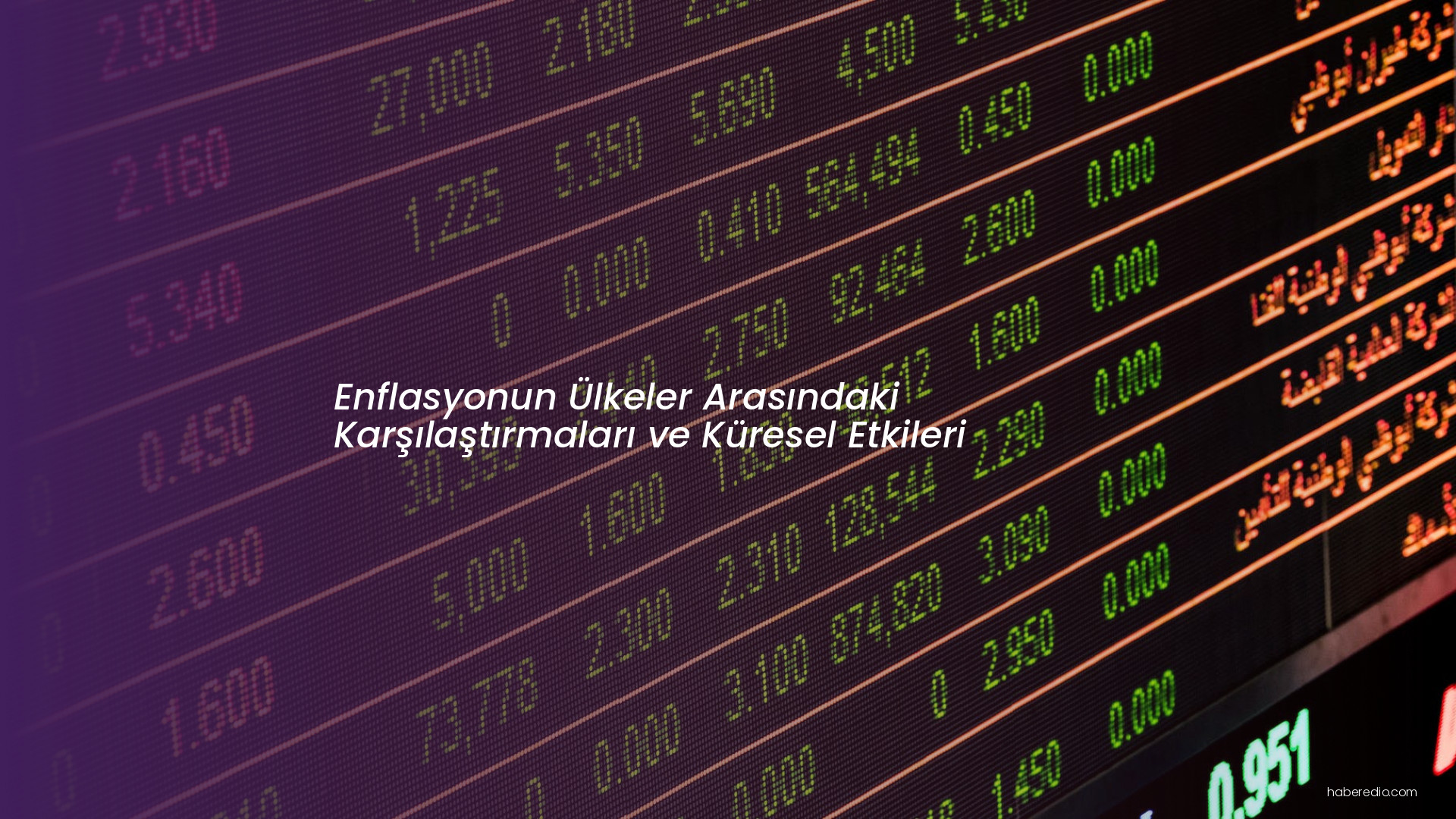 Enflasyonun Ülkeler Arasındaki Karşılaştırmaları ve Küresel Etkileri Enflasyonun Ülkeler Arasındaki Karşılaştırmaları ve Küresel Etkileri