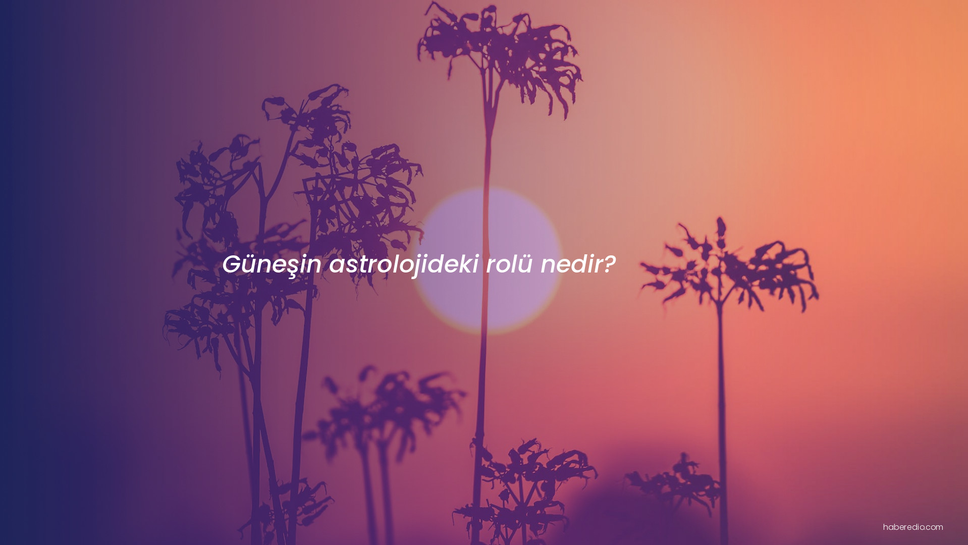 Güneşin astrolojideki rolü nedir? Güneşin astrolojideki rolü nedir?