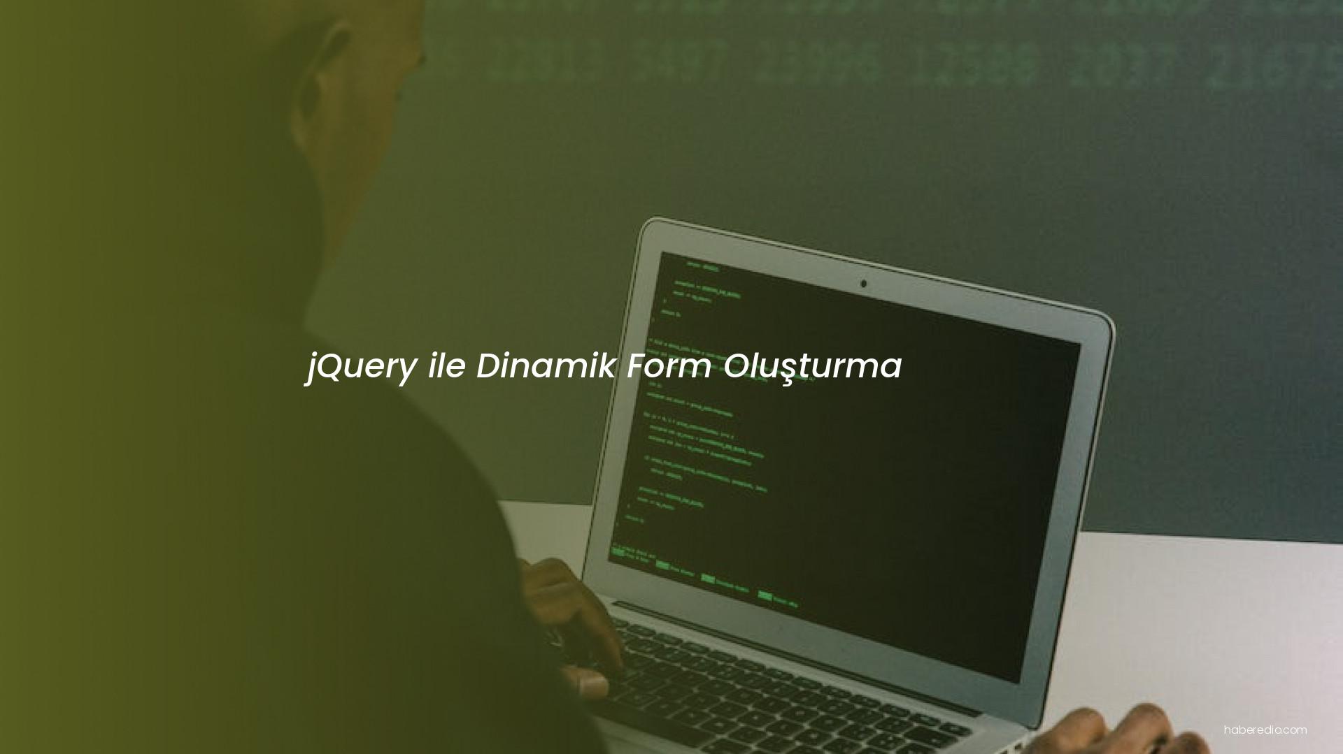 jQuery ile Dinamik Form Oluşturma jQuery ile Dinamik Form Oluşturma