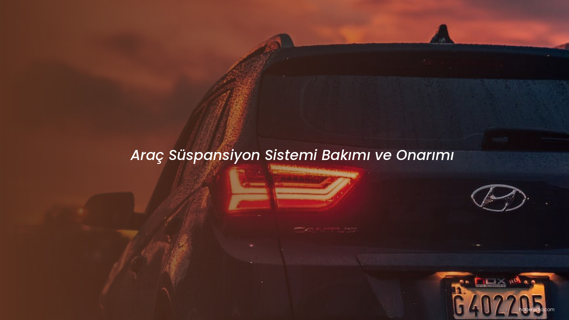 Araç Süspansiyon Sistemi Bakımı ve Onarımı Araç Süspansiyon Sistemi Bakımı ve Onarımı