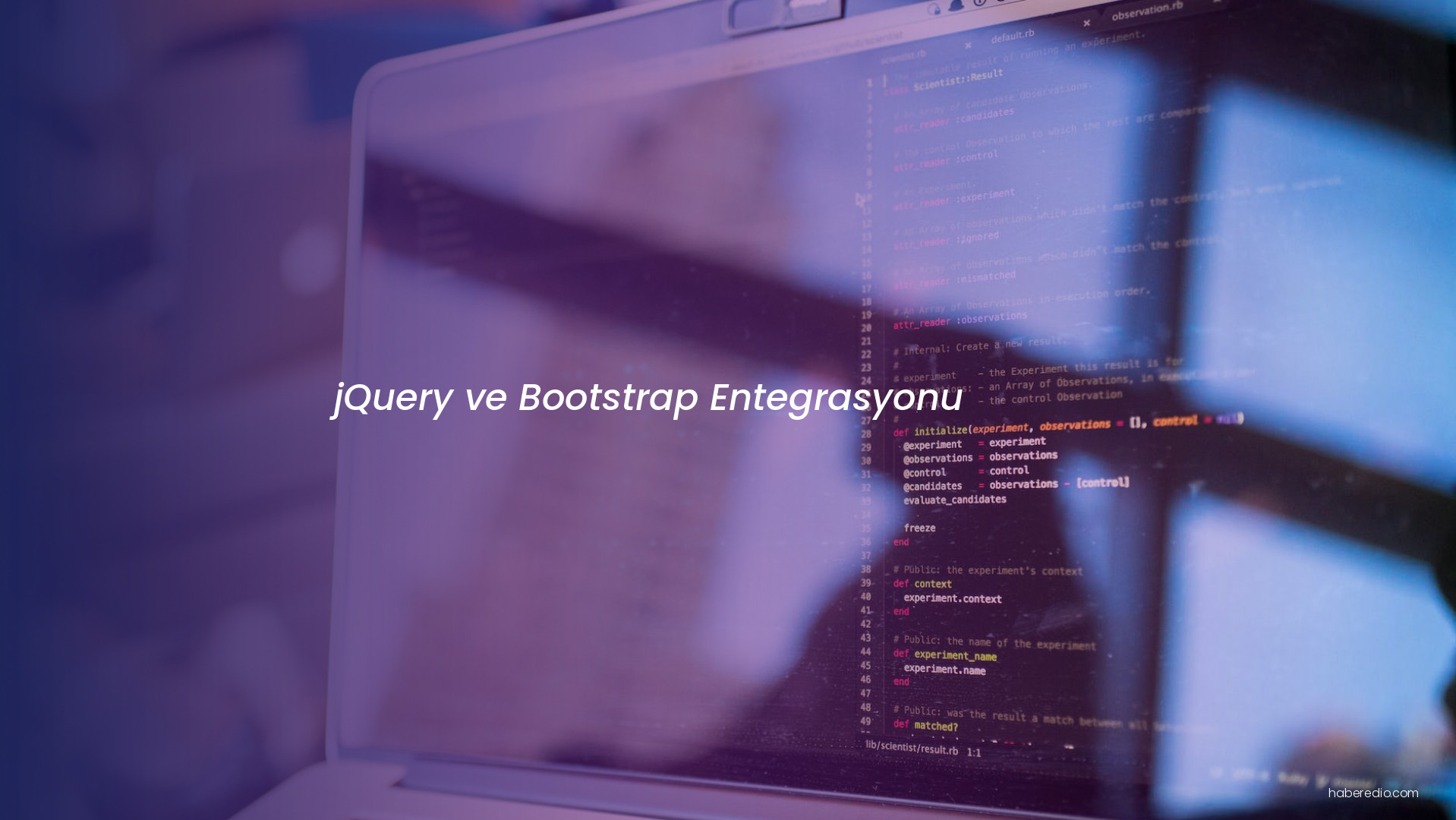 jQuery ve Bootstrap Entegrasyonu jQuery ve Bootstrap Entegrasyonu