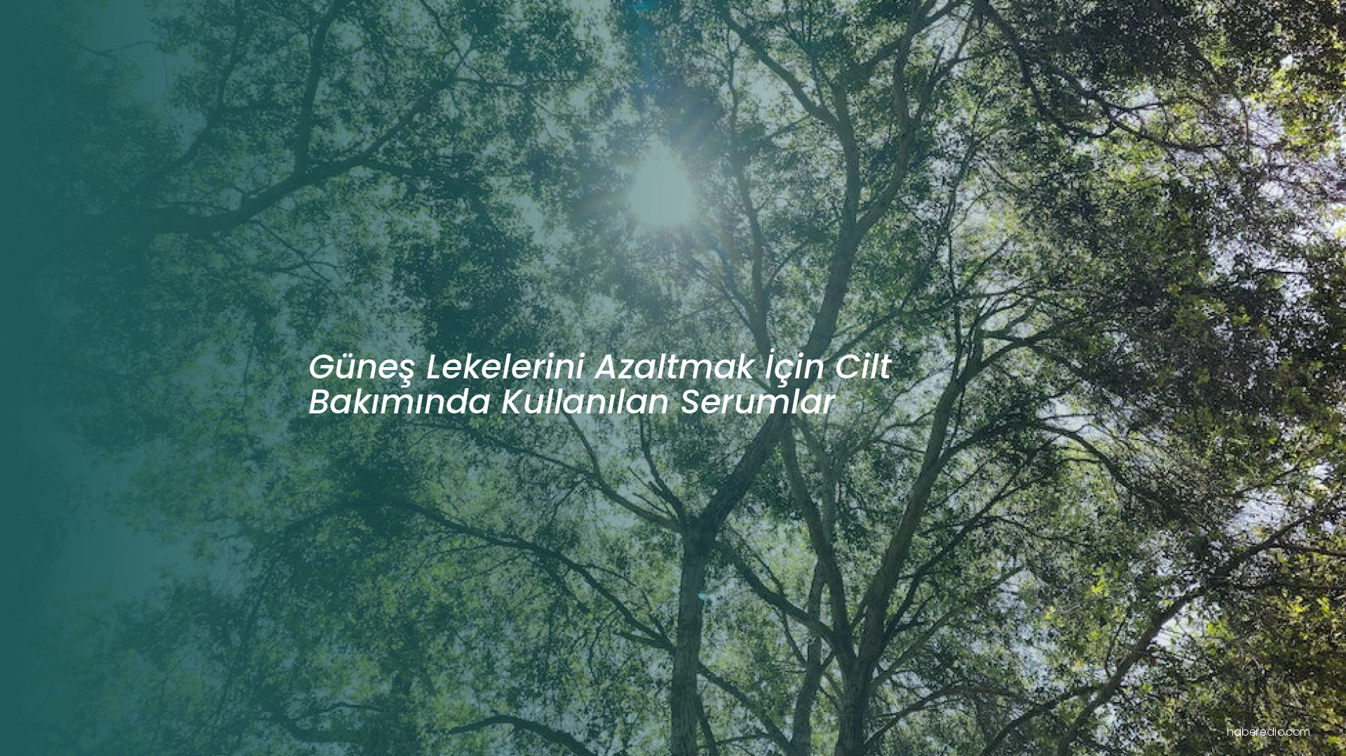 Güneş Lekelerini Azaltmak İçin Cilt Bakımında Kullanılan Serumlar Güneş Lekelerini Azaltmak İçin Cilt Bakımında Kullanılan Serumlar