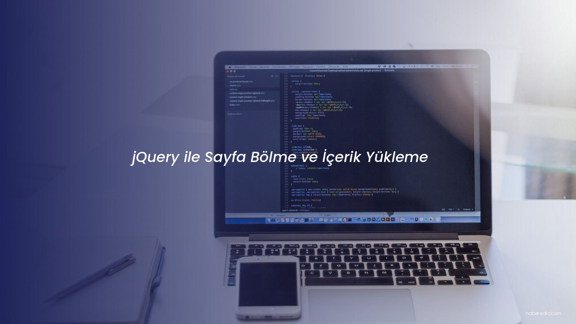 jQuery ile Sayfa Bölme ve İçerik Yükleme jQuery ile Sayfa Bölme ve İçerik Yükleme