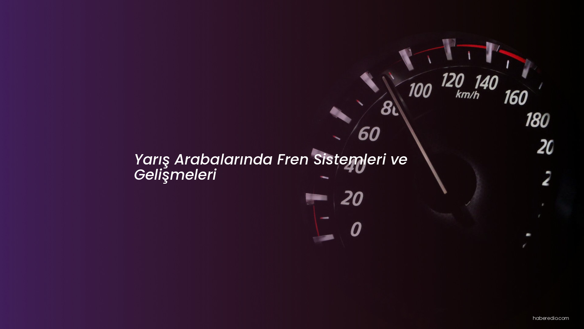 Yarış Arabalarında Fren Sistemleri ve Gelişmeleri Yarış Arabalarında Fren Sistemleri ve Gelişmeleri