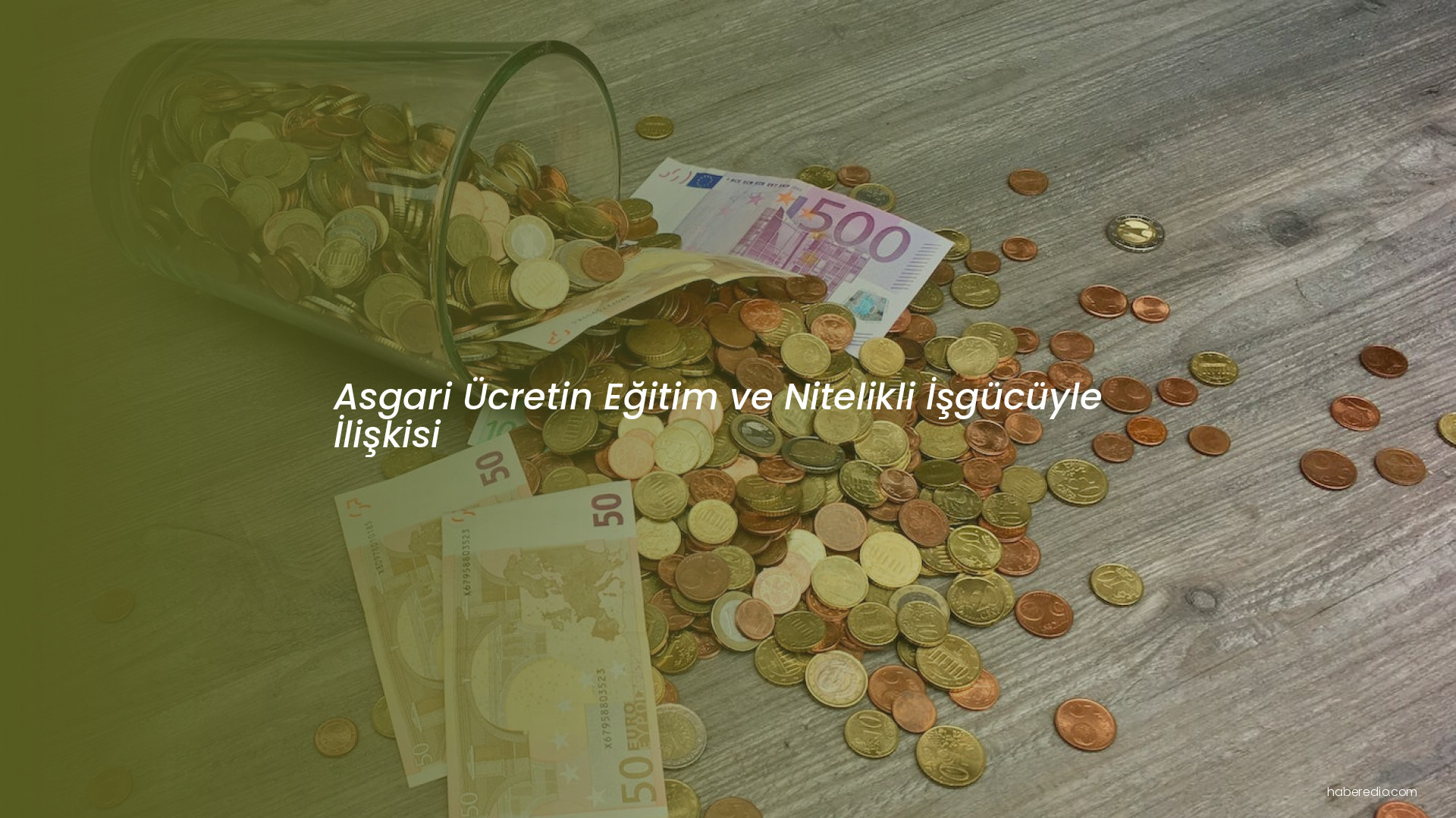 Asgari Ücretin Eğitim ve Nitelikli İşgücüyle İlişkisi Asgari Ücretin Eğitim ve Nitelikli İşgücüyle İlişkisi