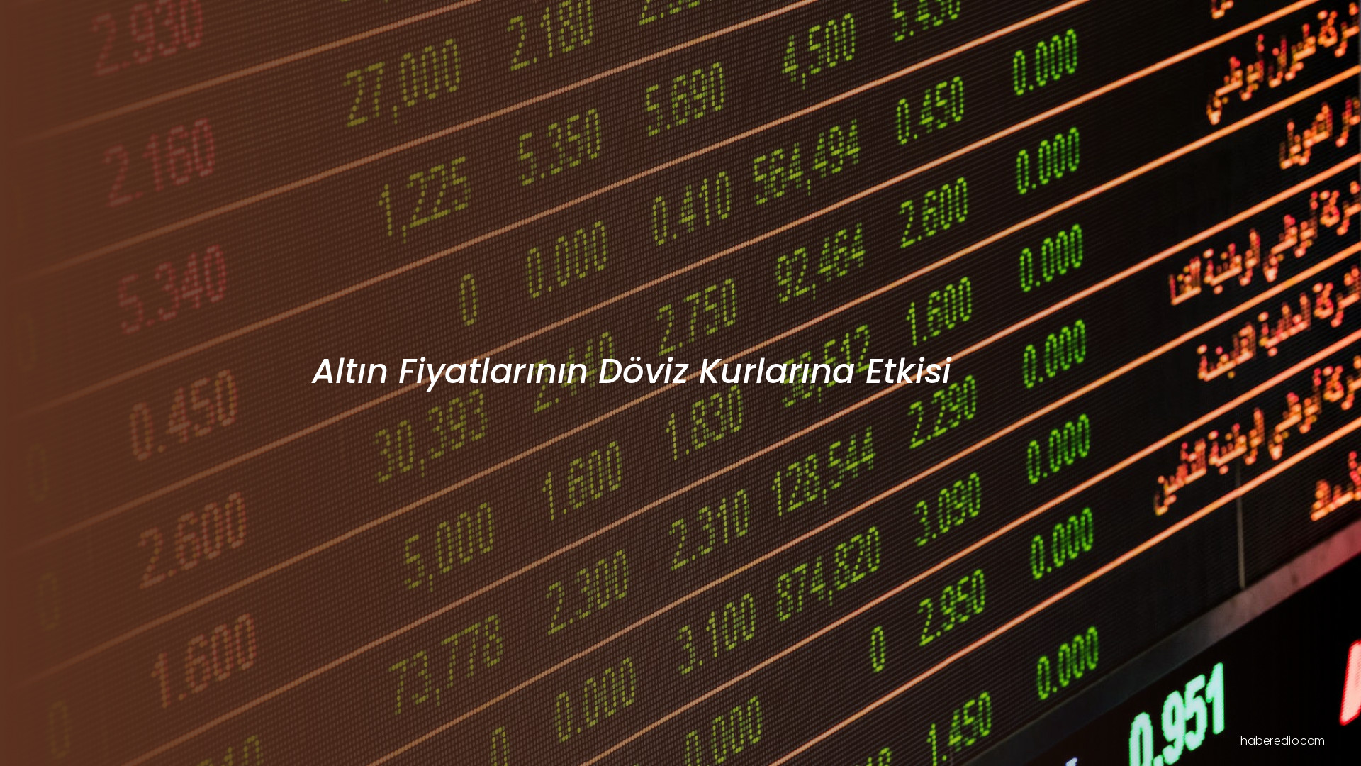 Altın Fiyatlarının Döviz Kurlarına Etkisi Altın Fiyatlarının Döviz Kurlarına Etkisi